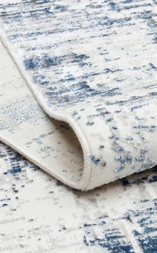SATEEN LUX ST 904 CREAM BLUE  Hav Toz Vermez Modern Halı