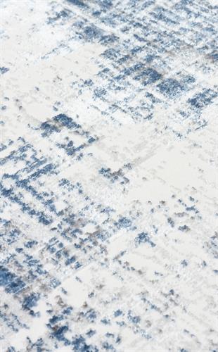 SATEEN LUX ST 904 CREAM BLUE  Hav Toz Vermez Modern Halı