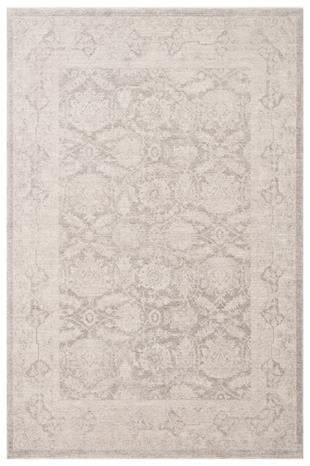 SHIRAZ SHR 01 GREY  Vintage Eskitme Desenli Modern Yumuşak Dokulu Makine Halısı