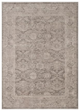 SHIRAZ SHR 01 GREY  Vintage Eskitme Desenli Modern Yumuşak Dokulu Makine Halısı