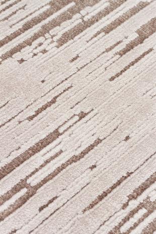 SIERRA SR 01 STONE  Yüksek Alçak Oyma Dokuya Sahip Sık Dokuma Modern Salon Halısı