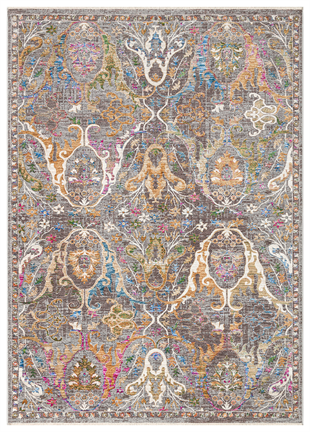 SOFIA SOF 02 MULTY Renkli El Dokuma Uşak Halı Desenlerine Sahip Makine Halısı