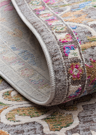 SOFIA SOF 02 MULTY Renkli El Dokuma Uşak Halı Desenlerine Sahip Makine Halısı