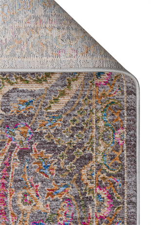 SOFIA SOF 03 MULTY Renkli El Dokuma Uşak Halı Desenlerine Sahip Makine Halısı