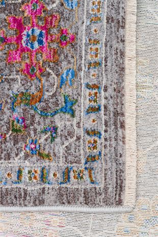 SOFIA SOF 04 MULTY Renkli El Dokuma Uşak Halı Desenlerine Sahip Makine Halısı