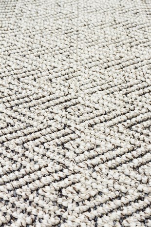 SOHO SH 01 GREY  Hav Toz Vermez Hasır Dokuma Modern Makine Halısı