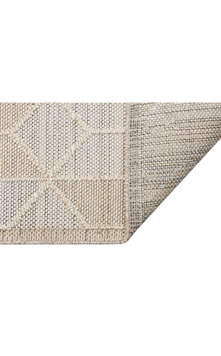 SOHO SH 03 BEIGE  Hav Toz Vermez Hasır Dokuma Modern Makine Halısı