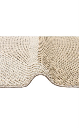 SOHO SH 08 BEIGE  Hav Toz Vermez Hasır Dokuma Modern Makine Halısı