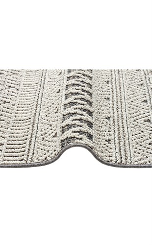 SOHO SH 14 GREY  Hav Toz Vermez Hasır Dokuma Modern Makine Halısı