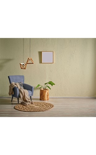 SOLO CA-106 DHURRIE XW  Yuvarlak veya Oval El Dokuma Naturel Jüt Hasır Halı