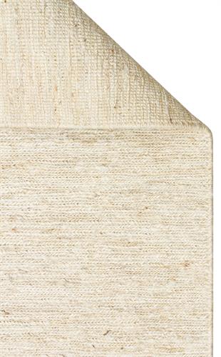 SOUMAK SMK PLAIN IVORY  Soumak Örgülü Naturel Kendir Halı