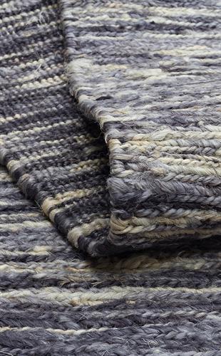 SOUMAK SMK PLAIN MARINE MULTY  Soumak Örgülü Naturel Kendir Halı