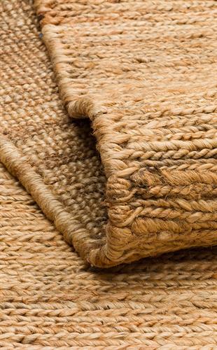 SOUMAK SMK PLAIN NATURAL  Soumak Örgülü Naturel Kendir Halı