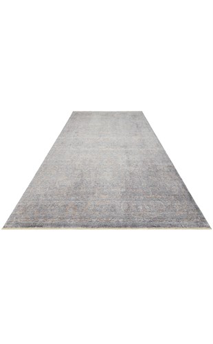TAFTAN TF 02 D.GREY BRONZE  Pakistan Overdyed Tarzı Özel Hav Vermeyen ve El Emeği ile Özel Tezgahlarda Üretilen Uşak Halısı