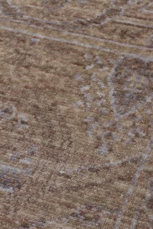 TAFTAN TF 03 BEIGE  Pakistan Overdyed Tarzı Özel Hav Vermeyen ve El Emeği ile Özel Tezgahlarda Üretilen Uşak Halısı