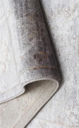 TAFTAN TF 07 D. GREY ANTRASIT  Pakistan Overdyed Tarzı Özel Hav Vermeyen ve El Emeği ile Özel Tezgahlarda Üretilen Uşak Halısı