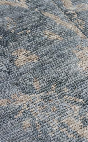 TAFTAN TF 07 SKY VIZON  Pakistan Overdyed Tarzı Özel Hav Vermeyen ve El Emeği ile Özel Tezgahlarda Üretilen Uşak Halısı