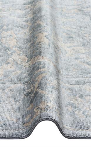 TAFTAN TF 07 SKY VIZON  Pakistan Overdyed Tarzı Özel Hav Vermeyen ve El Emeği ile Özel Tezgahlarda Üretilen Uşak Halısı