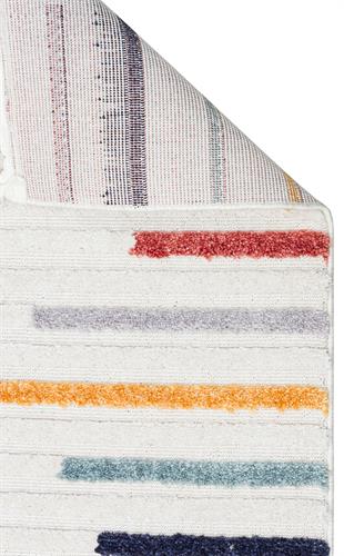 TERAZZO TRZ 06 MULTY  Hav Toz Vermez Yumuşak Dokulu Etnik Örgü Desenlere Sahip Modern İskindinav Halı