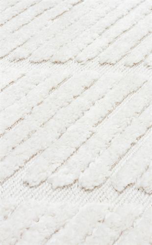 TERAZZO TRZ 08 WHITE  Hav Toz Vermez Yumuşak Dokulu Etnik Örgü Desenlere Sahip Modern İskindinav Halı