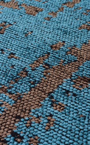 TRIBAL XW TRB 08 GREY MARINE XW  Yıkanabilir Vintage Desenli Modern İnce Dokuma Halı