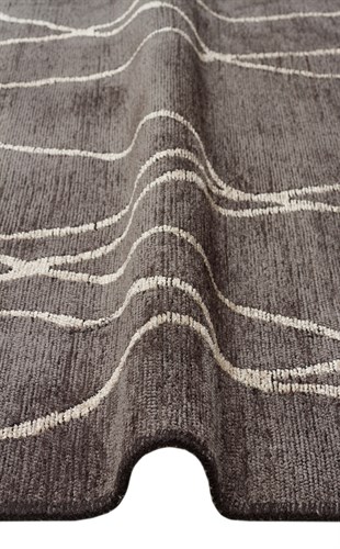 TRIBAL XW TRB 09 GREY BEIGE XW  Yıkanabilir Vintage Desenli Modern İnce Dokuma Halı