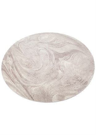 UTOPIA UTP 04 CREAM Q  Amorf Tasarımlı Modern Viskon Halı