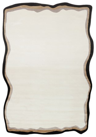 UTOPIA UTP 11 CREAM GOLD  Amorf Tasarımlı Modern Viskon Halı