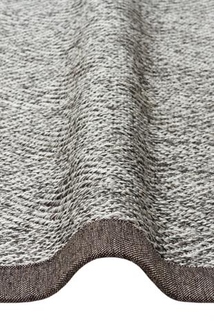 VENTURA SISAL VNT 2704 GREY BRD DARK MIX  İç ve Dış Mekan Kullanımına Uygun Hav Vermeyen Kolay Temizlenebilir Sisal Görünümlü Halı