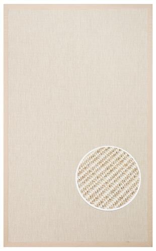 VENTURA SISAL VNT 2706 CREAM BRD BEIGE  İç ve Dış Mekan Kullanımına Uygun Hav Vermeyen Kolay Temizlenebilir Sisal Görünümlü Halı
