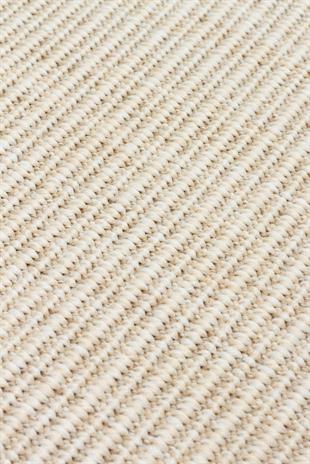VENTURA SISAL VNT 2706 CREAM BRD MOUSE  İç ve Dış Mekan Kullanımına Uygun Hav Vermeyen Kolay Temizlenebilir Sisal Görünümlü Halı