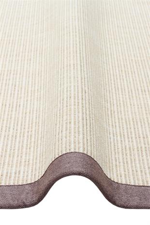 VENTURA SISAL VNT 2706 CREAM BRD MOUSE  İç ve Dış Mekan Kullanımına Uygun Hav Vermeyen Kolay Temizlenebilir Sisal Görünümlü Halı