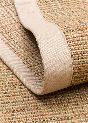 VENTURA SISAL VNT 2707 MULTY BRD BEIGE XW  İç ve Dış Mekan Kullanımına Uygun Hav Vermeyen Kolay Temizlenebilir Sisal Görünümlü Halı