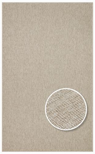 VENTURA VNT 2703 L.BEIGE  İç ve Dış Mekan Kullanımına Uygun Hav Vermeyen Kolay Temizlenebilir Sisal Görünümlü Halı