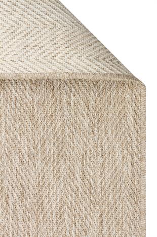 VENTURA VNT 2704 L.BEIGE  İç ve Dış Mekan Kullanımına Uygun Hav Vermeyen Kolay Temizlenebilir Sisal Görünümlü Halı