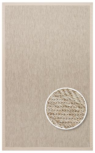 VENTURA VNT 2704 L.BEIGE BRD BEIGE  İç ve Dış Mekan Kullanımına Uygun Hav Vermeyen Kolay Temizlenebilir Sisal Görünümlü Halı