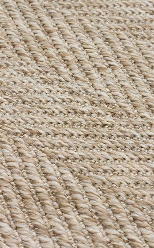 VENTURA VNT 2704 L.BEIGE BRD BEIGE  İç ve Dış Mekan Kullanımına Uygun Hav Vermeyen Kolay Temizlenebilir Sisal Görünümlü Halı