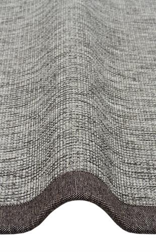 VENTURA VNT 2705 GREY BRD DARK MIX  İç ve Dış Mekan Kullanımına Uygun Hav Vermeyen Kolay Temizlenebilir Sisal Görünümlü Halı