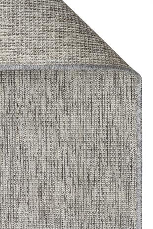 VENTURA VNT 2705 GREY  İç ve Dış Mekan Kullanımına Uygun Hav Vermeyen Kolay Temizlenebilir Sisal Görünümlü Halı