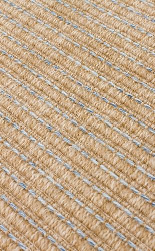 VENTURA XW VNT 01 NATURAL BLUE XW  İç ve Dış Mekan Kullanımına Uygun Hav Vermeyen Kolay Temizlenebilir Sisal Görünümlü Halı