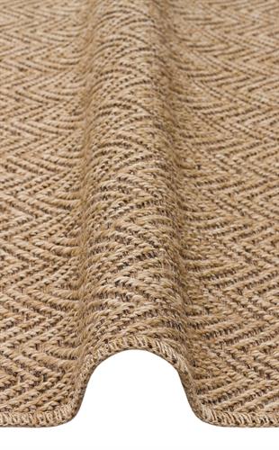 VENTURA XW VNT 02 NATURAL MOCHA XW  İç ve Dış Mekan Kullanımına Uygun Hav Vermeyen Kolay Temizlenebilir Sisal Görünümlü Halı