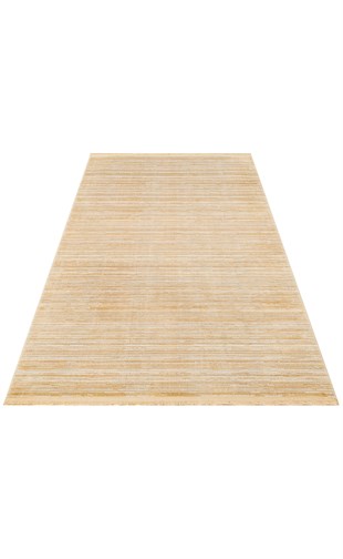 VERONA DYED VRD PLAIN GOLD  Overdyed Kolay Kullanımlı Yumuşak İpeksi Tuşeli Yüksek Alçak Oymalı Modern İnce Makine Halısı