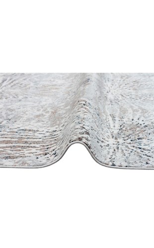 VERONA VR 13 BLUE VIZON XW  Yumuşak İpeksi Tuşeli Yüksek Alçak Oymalı Modern İnce Makine Halısı