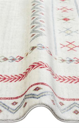 ZARA ZR 20 BEIGE  Otantik Desenli Özel Hav Vermeyen ve Kolay Temizlenebilir Tensel Kullanılarak El Emeği ile Özel Tezgahlarda Üretilen Modern Uşak Halısı