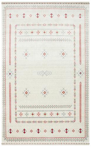 ZARA ZR 20 BEIGE  Otantik Desenli Özel Hav Vermeyen ve Kolay Temizlenebilir Tensel Kullanılarak El Emeği ile Özel Tezgahlarda Üretilen Modern Uşak Halısı