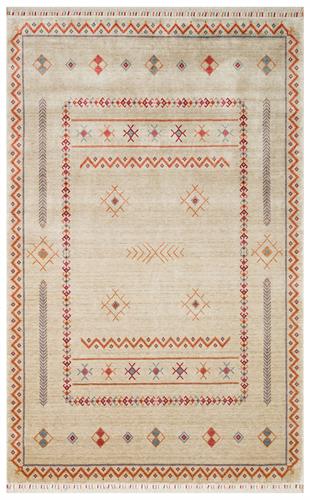 ZARA ZR 20 LIGHT MULTY  Otantik Desenli Özel Hav Vermeyen ve Kolay Temizlenebilir Tensel Kullanılarak El Emeği ile Özel Tezgahlarda Üretilen Modern Uşak Halısı