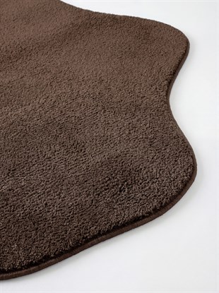 ZEN AMORF 01 BROWN  Hav Toz Vermez Yumuşak Tuşeli Zarif Makine Halısı