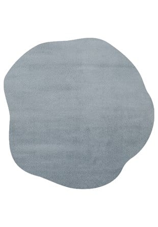 ZEN AMORF 04 BLUE  Hav Toz Vermez Yumuşak Tuşeli Zarif Makine Halısı