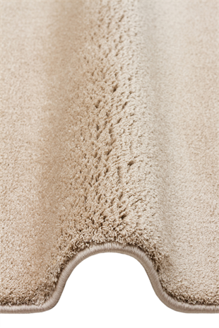 ZEN ZEN 01 BEIGE Q  Hav Toz Vermez Yumuşak Tuşeli Zarif Makine Halısı