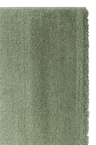 ZEN ZEN 01 GREEN  Hav Toz Vermez Yumuşak Tuşeli Zarif Makine Halısı